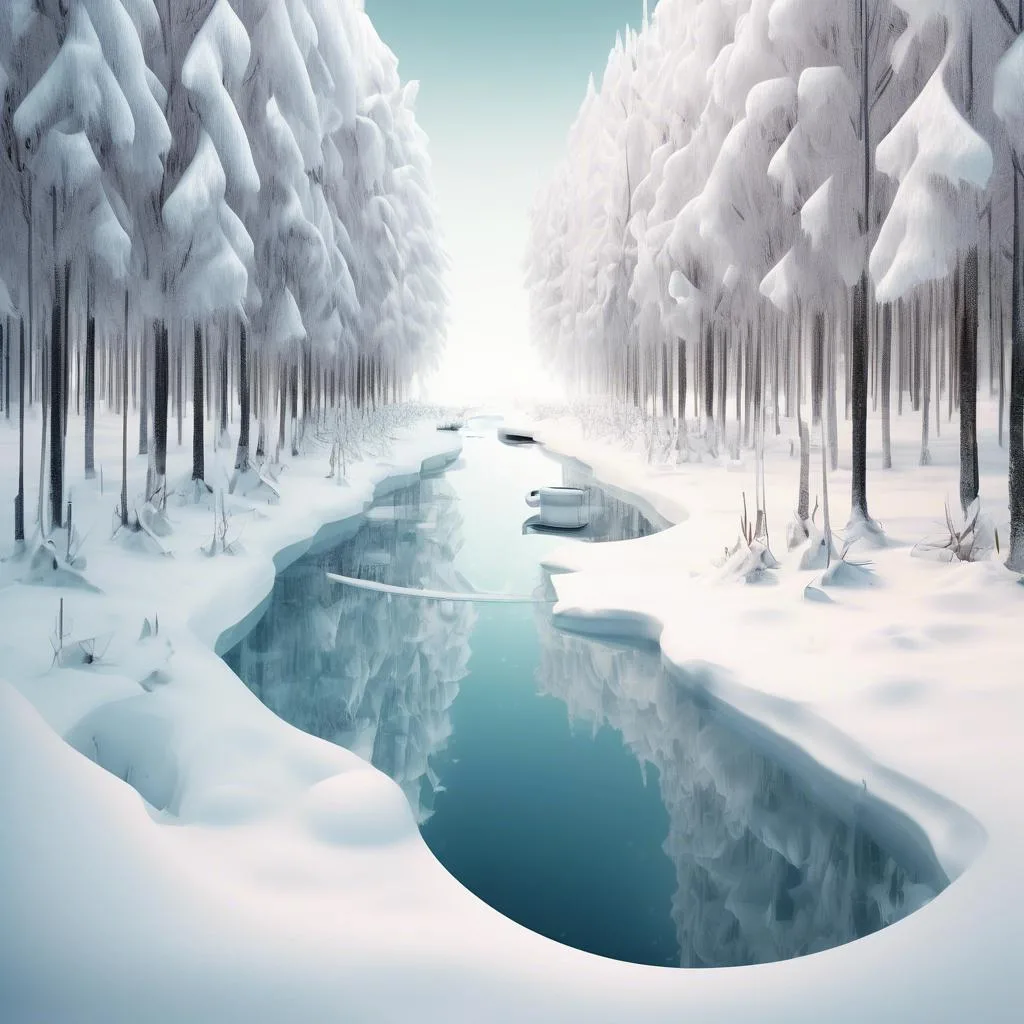 Day in Winte – Xavier Mellery