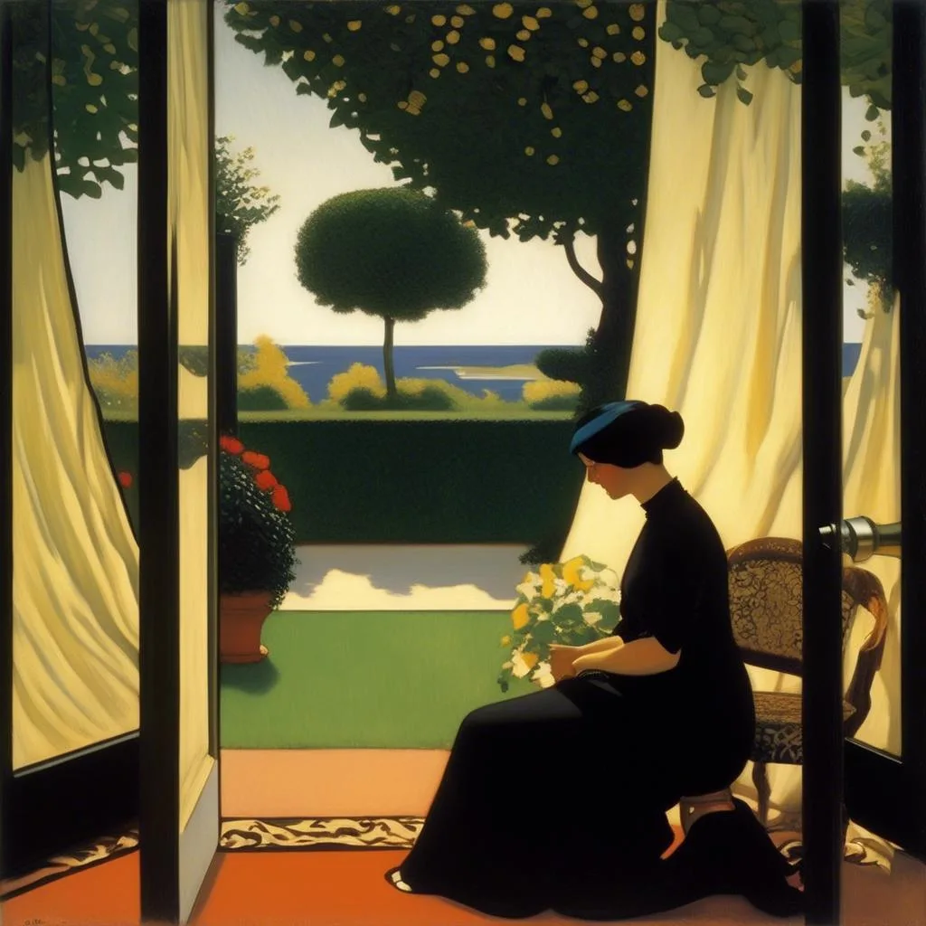 Coquettery – Felix Vallotton
